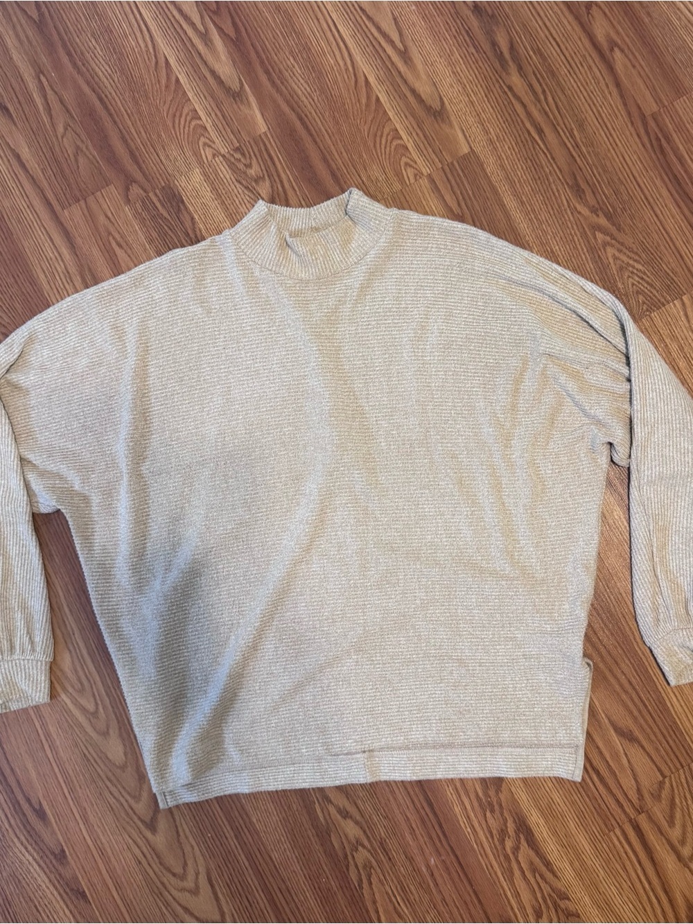 Banana Republic Cream Mockneck Sweater